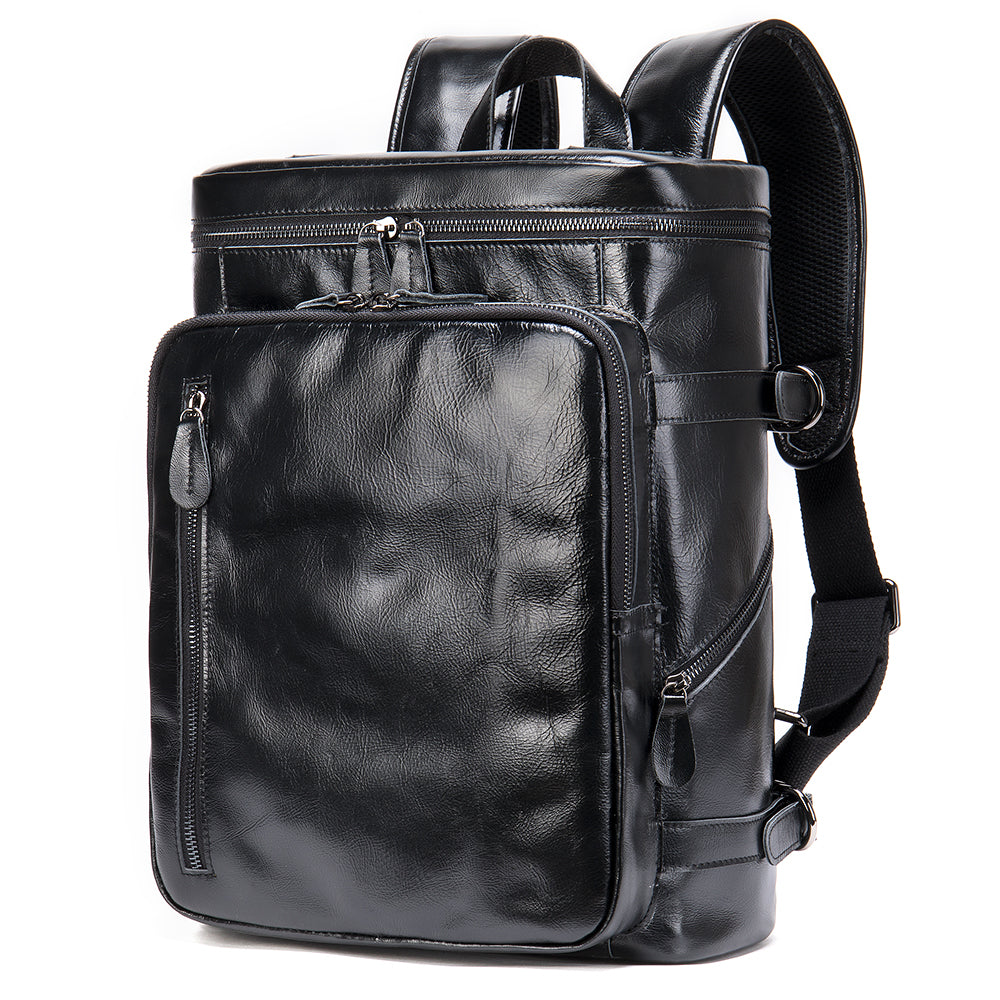 Vintage Crazy Horse Leather Backpack