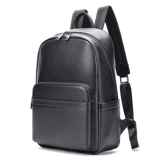 men's leather backpack for work

